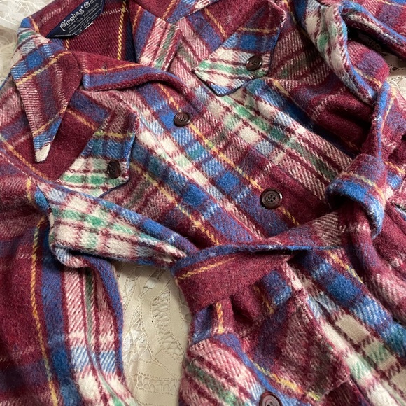 1970's Vintage Pirates Cove Wool Blend Jacket Coat 70's By New York Macintosh - Picture 2 of 5